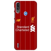 Силиконовые Чехлы принт Футбол на Motorola Moto E7i / E7 Power (Liverpool)