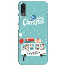 Силіконовий бампер на різдво для Motorola Moto E7i / E7 Power (Різдвяний настрій)