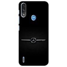Силиконовый бампер с картинкой машины на Motorola Moto E7i / E7 Power (Mercedes)