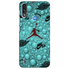 Силиконовый Чехол Nike Air Jordan на Моторола Мото е7і / е7 павер (Джордан Найк)