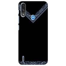 Силіконовый Чохол на Motorola MOTO E7i / E7 Power (Комірець вишиванки)
