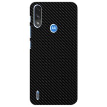 Текстурный Чехол для Motorola Moto E7i / E7 Power – Карбон