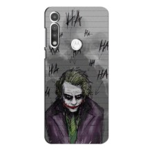 Чехлы с картинкой Джокера на Motorola Moto G Fast (Joker клоун)