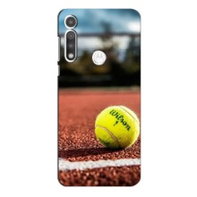 Чехлы с принтом Спортивная тематика для Motorola Moto G Fast (Теннисный корт)