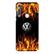 Чехол "Фольксваген" для Motorola Moto G Fast – Огненный Лого