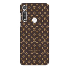 Чохол Стиль Louis Vuitton на Motorola MOTO G Fast (Фон Луі Віттон)