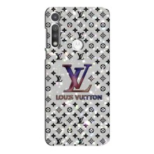 Чехол Стиль Louis Vuitton на Motorola Moto G Fast (Яркий LV)