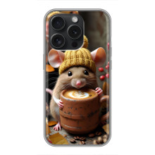 Печатный чехол «Зверята с кофе» для Motorola Moto G Play (2026) – Медведь с кофе