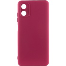 Чехол Silicone Cover Lakshmi Full Camera (A) для Motorola Moto G04 / E14 (Бордовый)