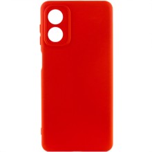 Чехол Silicone Cover Lakshmi Full Camera (A) для Motorola Moto G04 / E14 (Красный)