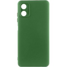 Чехол TPU GETMAN Liquid Silk Full Camera для Motorola Moto G04 / E14 (Зеленый)