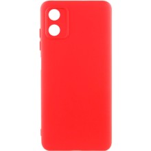 Чехол TPU GETMAN Liquid Silk Full Camera для Motorola Moto G04 / E14 (Красный)