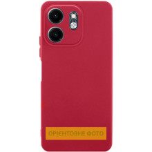 Чохол TPU GETMAN Liquid Silk Full Camera для Motorola Moto G04 / E14 – Червоний