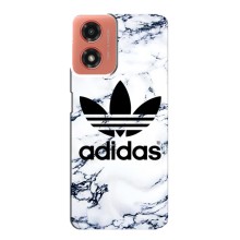Чехлы Адидас для Motorola MOTO G04 (AlphaPrint) (Адидас на мраморе)