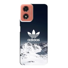 Чехлы Адидас для Motorola MOTO G04 (AlphaPrint) (Адидас в горах)