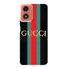 Чохли бренд ГУЧЧІ для Motorola MOTO G04 – GUCCI
