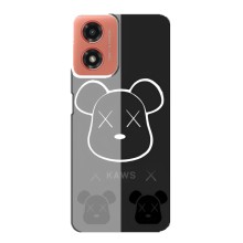 Чехлы для Motorola MOTO G04 - Bearbrick Louis Vuitton (PREMIUMPrint) (БеарБрик глаза)