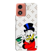 Чехлы для Motorola MOTO G04 - Скрудж МакДак Louis Vuitton (PREMIUMPrint) (Баксы Скрудж)