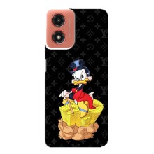Чехлы для Motorola MOTO G04 - Скрудж МакДак Louis Vuitton (PREMIUMPrint) (Богатство Макдака)