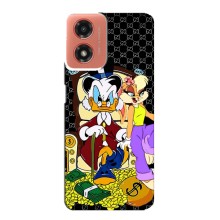 Чехлы для Motorola MOTO G04 - Скрудж МакДак Louis Vuitton (PREMIUMPrint) (Стильная Утка)