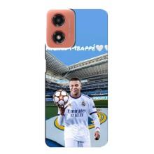 Чохол (TPU) з Футболістом на Motorola MOTO G04 – Mbappe Real