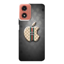 Чехлы ГУЧЧИ для МОТО Джи 04 (AlphaPrint) (Apple gucci)