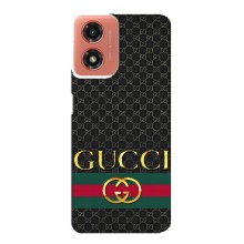 Чехлы ГУЧЧИ для МОТО Джи 04 (AlphaPrint) (Gucci оригинал)