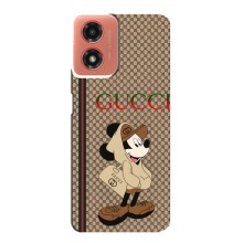 Чехлы ГУЧЧИ для МОТО Джи 04 (AlphaPrint) (Mickey GUCCI)
