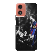 Чехлы Месси для Motorola MOTO G04 (AlphaPrint) (Lionel Messi)
