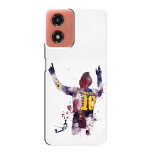 Чехлы Месси для Motorola MOTO G04 (AlphaPrint) (Messi Barca)