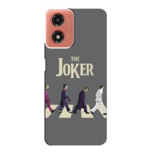 Чехлы с картинкой Джокера на Motorola MOTO G04 (The Joker)