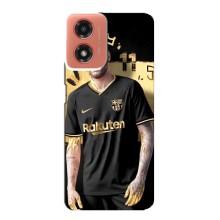 Силіконовий Чохол для Motorola MOTO G04 – Gold Neymar