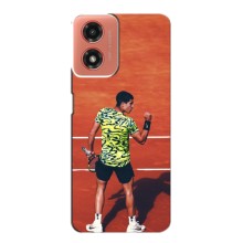 Чехлы с принтом Спортивная тематика для Motorola MOTO G04 – Алькарас Теннисист