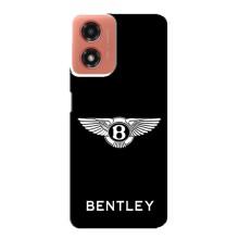 Чехлы с тематикой "Крутые машины" на Motorola MOTO G04 – Logo Bentley
