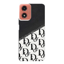 Чехол (Dior, Prada, YSL, Chanel) для Motorola MOTO G04 – Диор