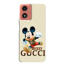 Чехол Disney Mouse Motorola MOTO G04 (PREMIUMPrint) (Mikki Gucci)