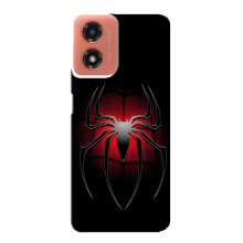 Чехол с человеком пауком для Motorola MOTO G04 - (AlphaPrint) (Паук марвел)