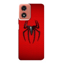 Чехол с человеком пауком для Motorola MOTO G04 - (AlphaPrint) (Паук Марвел)