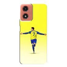 Чехол Криштиану Роналду для Motorola MOTO G04 – Криштиану Аль Наср