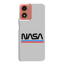 Чехол NASA для Motorola MOTO G04 (AlphaPrint) (NASA)