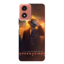 Чехол Оппенгеймер / Oppenheimer на Motorola MOTO G04 – Оппен-геймер