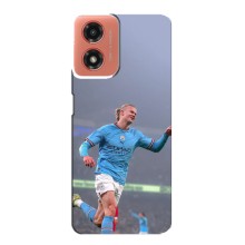 Чехол с картинкой Эрлинг Холанд на Motorola MOTO G04 – Гол Холанда
