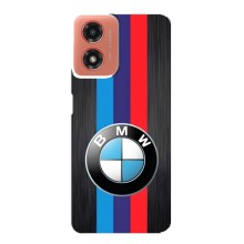 Чехол для МОТО Джи 04 - с принтом БМВ (AlphaPrint) (Лого BMW)