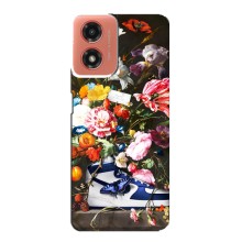 Чехол для Motorola MOTO G04 - с принтом Найк (AlphaPrint) (Стиль Найк)
