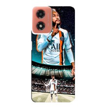 Чехол Неймар для Motorola MOTO G04 (AlphaPrint) (Неймар ПСЖ)