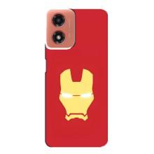 Чохол Супергерой Залізна Людина на Motorola MOTO G04 – Man