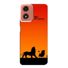 Чохол Король лев на Моторола МОТО G04