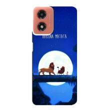 Чохол Король лев на Моторола МОТО G04 (Хакуна Матата)