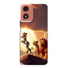 Чохол Король лев на Моторола МОТО G04 (Народження Сімби)