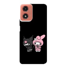 Чехол с кроликом Куроми на Motorola MOTO G04 (Куроми и Мелоди)